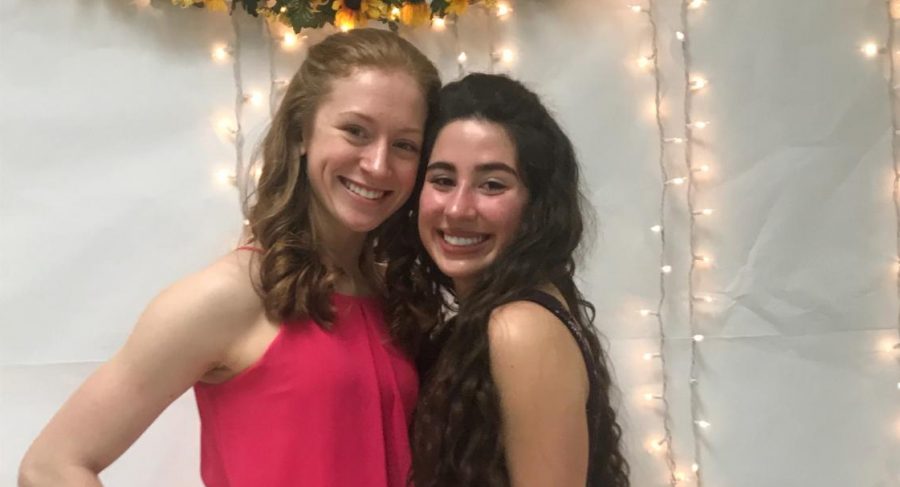 Lauren Stenman, left, and Nora Morelli